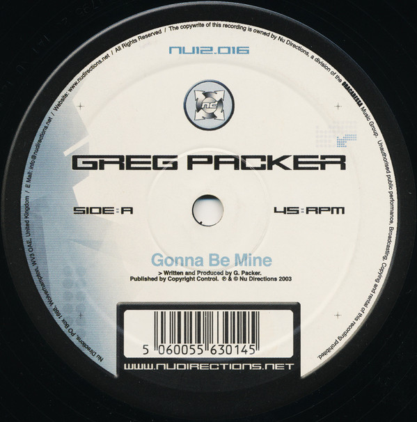 descargar álbum Greg Packer Pentagon - Gonna Be Mine Get It On