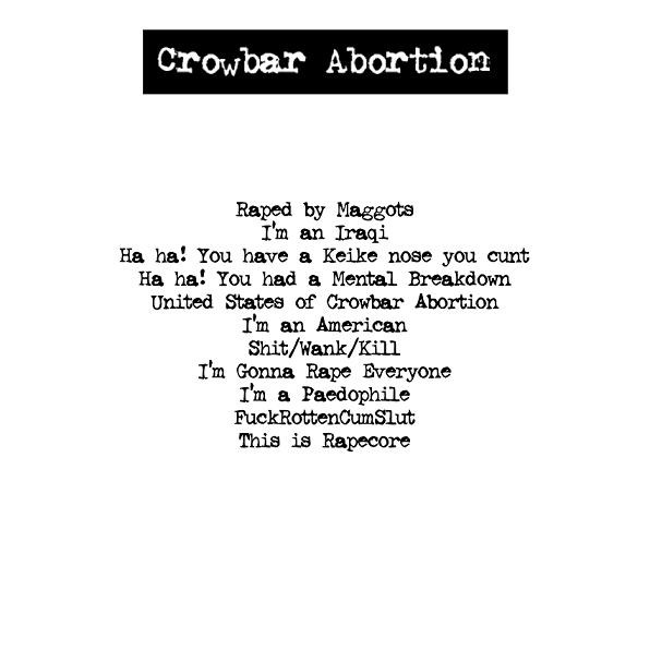 descargar álbum Crowbar Abortion - Hello We Are Crowbar Abortion