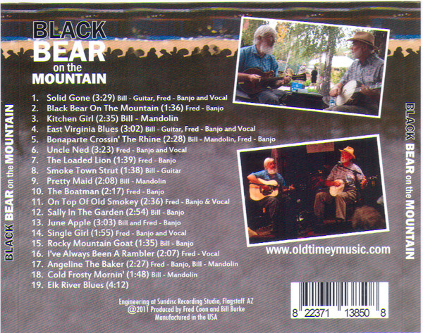 Album herunterladen Bill Burke And Fred Coon - Black Bear On The Mountain