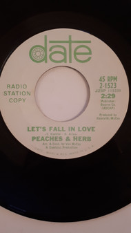Let's Fall in Love - Peaches and Herb - Vintage vinyl album cover
