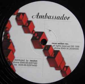 Guido Schneider – Ambassador (1998, Vinyl) - Discogs