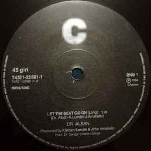 Dr. Alban – Let The Beat Go On (1994, - Discogs