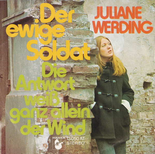 ladda ner album Juliane Werding - Die Antwort Weiß Ganz Allein Der Wind Blowin In The Wind