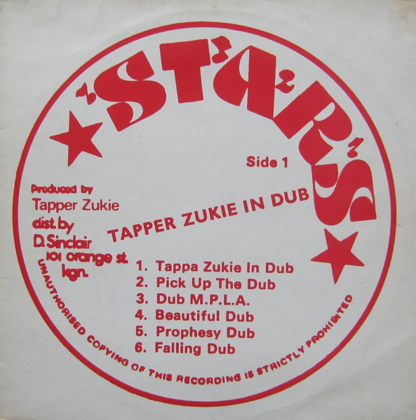 Tapper Zukie – In Dub (1976, Vinyl) - Discogs