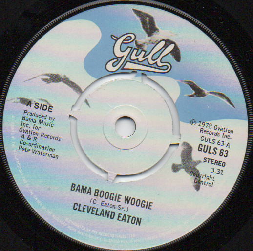 12", Single The Funky Cello Bama Boogie Woogie Cleveland Eaton 