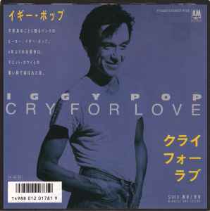 Iggy Pop – Cry For Love (1986, Vinyl) - Discogs