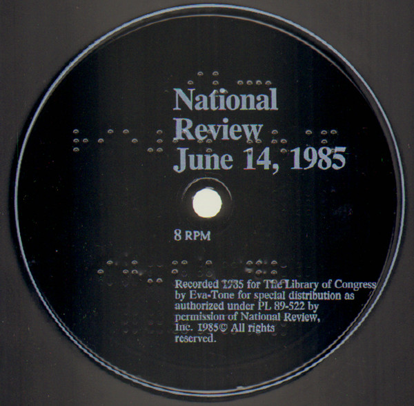 Album herunterladen Download Unknown Artist - National Review June 14 1985 album