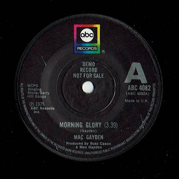 ladda ner album Mac Gayden - Morning Glory