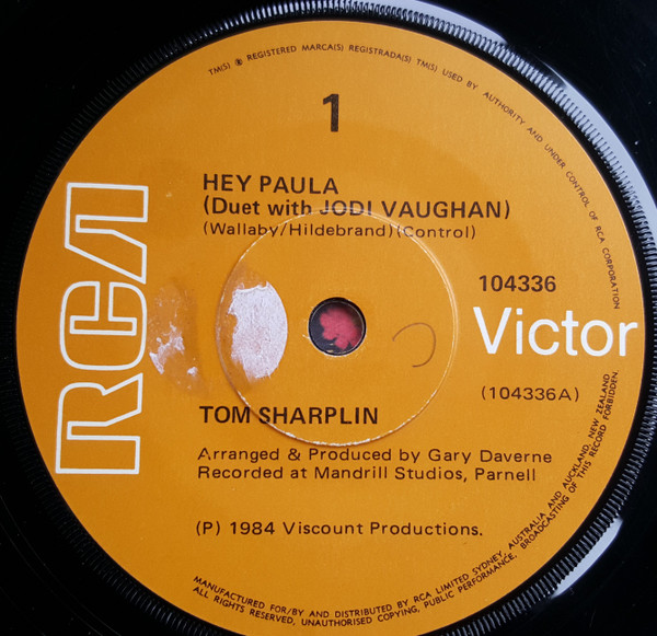 baixar álbum Tom Sharplin - Hey Paula
