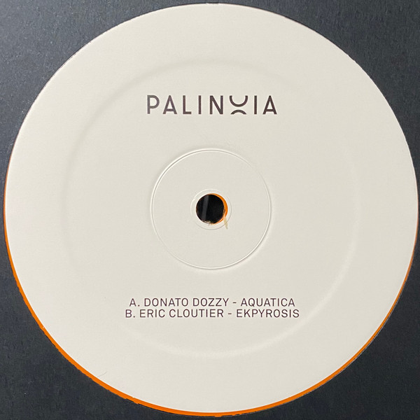 Donato Dozzy / Eric Cloutier – Palinoia LTD 001 (2020, Orange