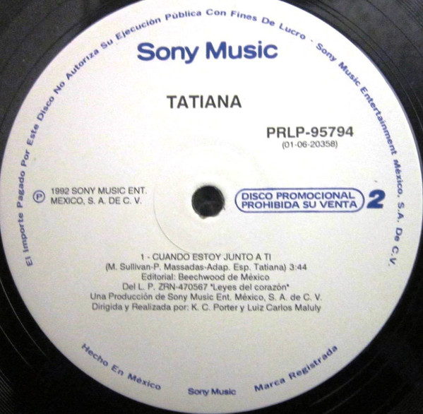 télécharger l'album Tatiana - Cuando Estoy Junto A Ti