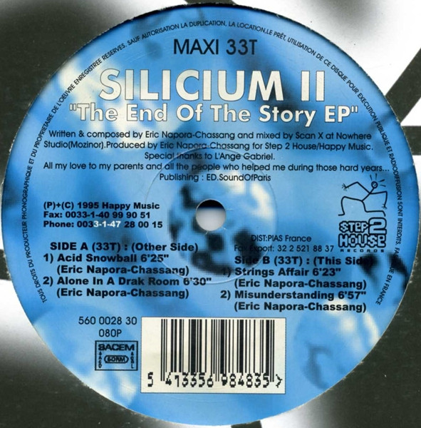baixar álbum Silicium II - The End Of The Story EP