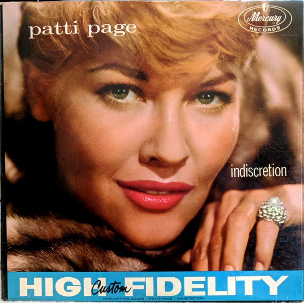 Patti Page – Indiscretion (1959, Vinyl) - Discogs