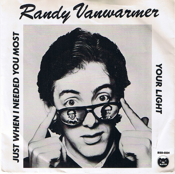 Randy Vanwarmer – Just When I Needed You Most (1979, Vinyl) - Discogs