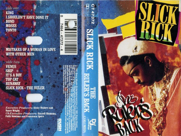 Slick Rick – The Ruler's Back (1991, Cassette) - Discogs