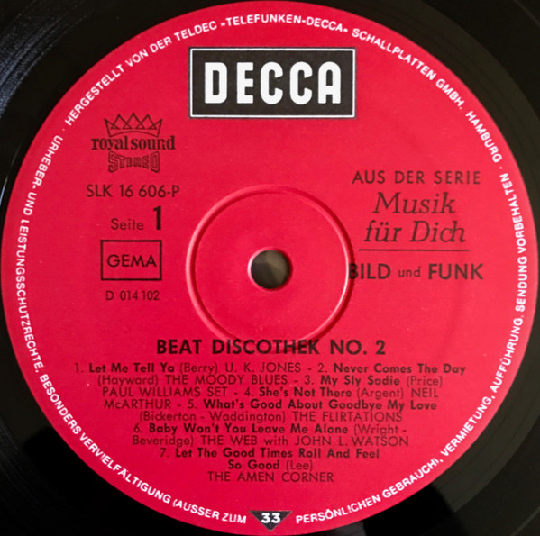 baixar álbum Various - Beat Discothek No2