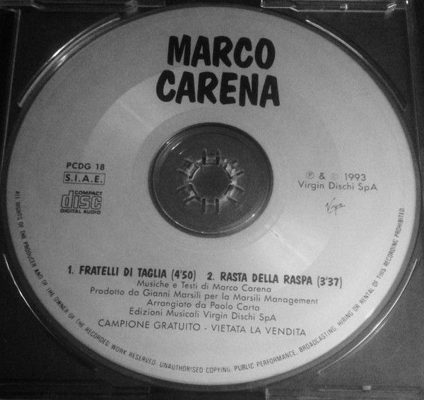 télécharger l'album Marco Carena - Fratelli Di Taglia