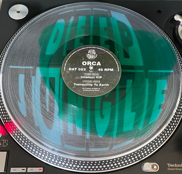 Orca – Tranquility To Earth / Intalect (VIP) (2022, Transparent