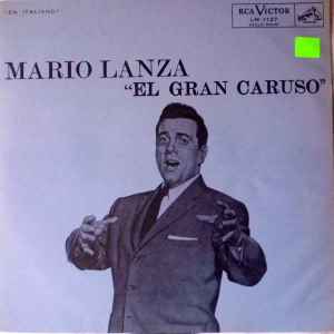 Mario Lanza El Gran Caruso Vinyl Discogs