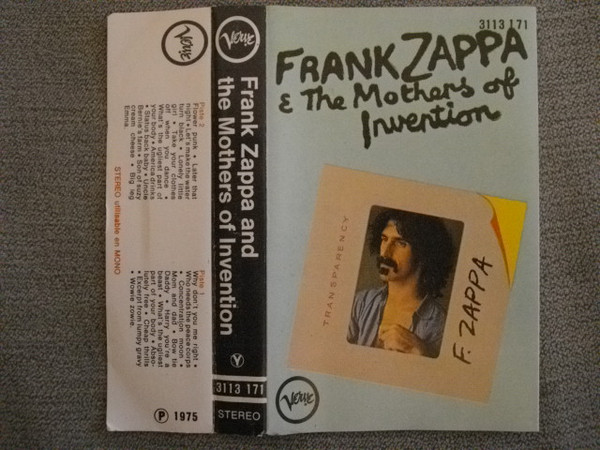 Original Frank Zappa & The Mothers Of Invention Grand Wazoo Framed Pro –  Past Chapters & Spinoff Records RVA