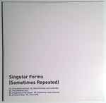 Cover of Singular Forms (Sometimes Repeated), 2010-04-07, CD