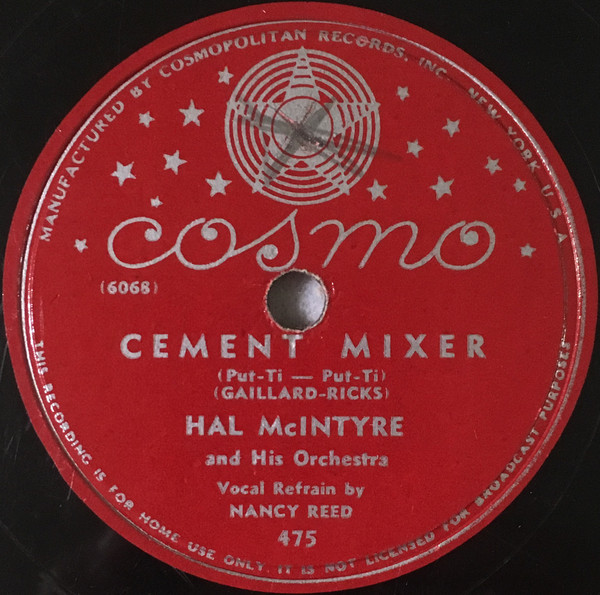 descargar álbum Hal McIntyre And His Orchestra - The Gypsy Cement Mixer