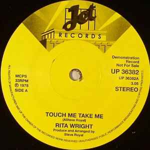 Rita Wright (2) - Touch Me Take Me / Beware Of A Stranger album cover