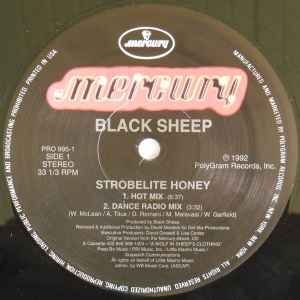 Black Sheep - Strobelite Honey (The David Morales Remixes) album cover