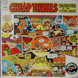 Big Brother & The Holding Company – Cheap Thrills (1980, Gatefold