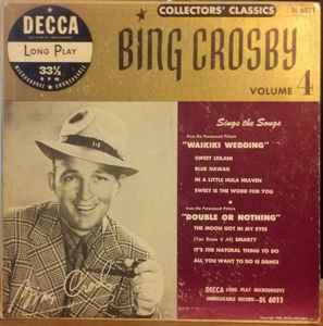 Bing Crosby - Collectors' Classics, Volume 4 album cover