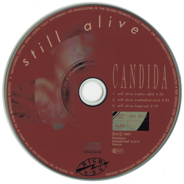 lataa albumi Candida - Still Alive