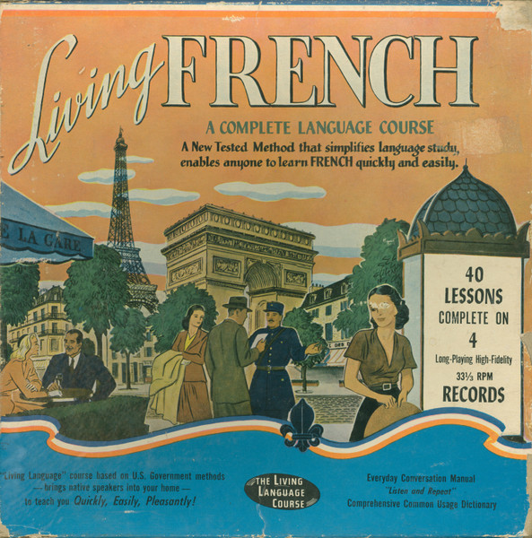 No Artist – Living French: A Complete Language Course (1955, Vinyl