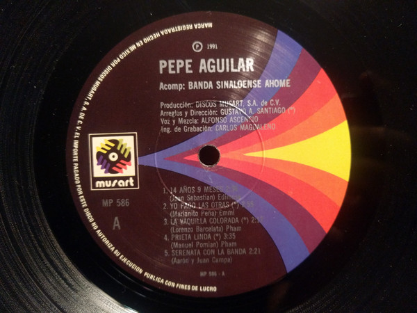descargar álbum Pepe Aguilar, Banda Sinaloense Ahome - Pepe Aguilar Con Tambora
