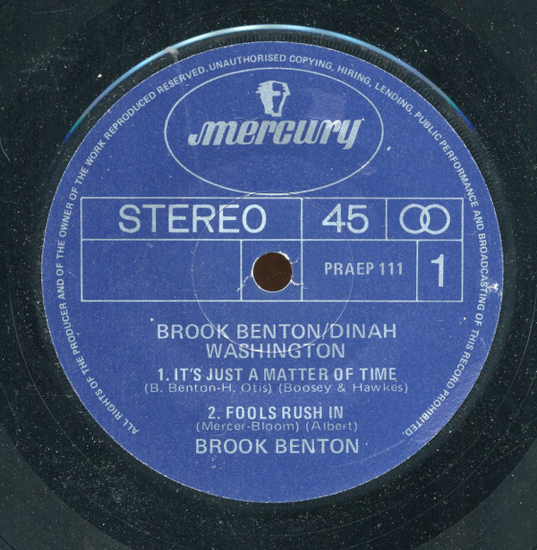 baixar álbum Brook Benton & Dinah Washington - Brook Benton Dinah Washington