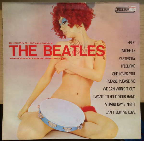 Обложка конверта виниловой пластинки Russ Sainty, Johnny Arthey Orchestra - Million Copy Sellers Made Famous By The Beatles