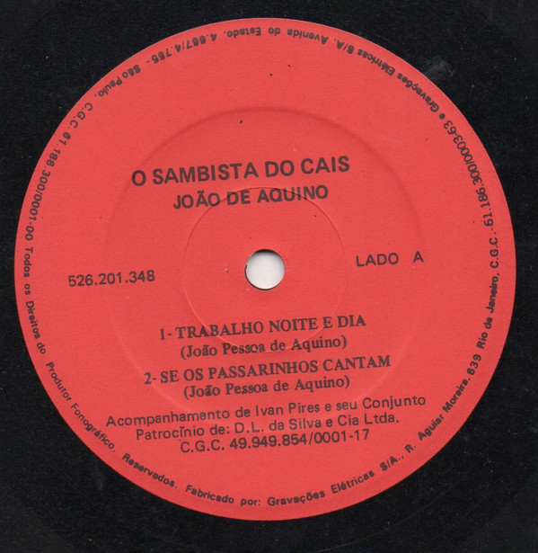 Album herunterladen João De Aquino - O Sambista Do Cais