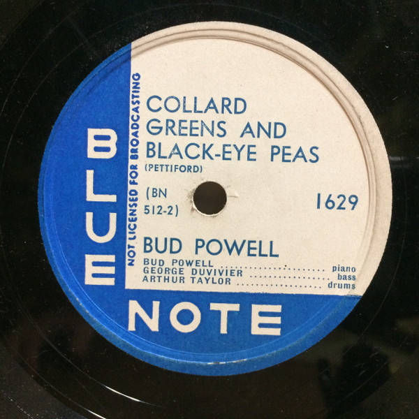 descargar álbum Bud Powell - Sure Thing Collard Greens And Black Eye Peas