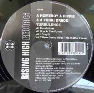 A Homeboy, A Hippie & A Funki Dredd - Turbulence album cover