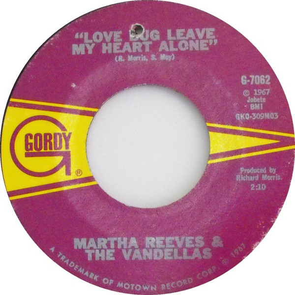 Martha Reeves & The Vandellas – Love Bug Leave My Heart Alone
