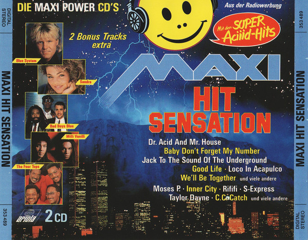 ladda ner album Various - Maxi Hit Sensation Die Maxi Power CDs