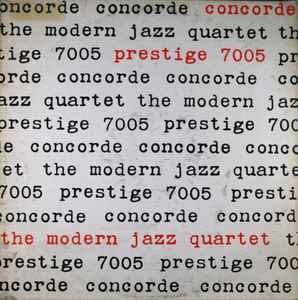 The Modern Jazz Quartet – Concorde (1957, Vinyl) - Discogs