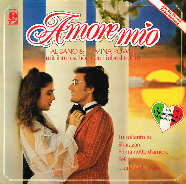 Обложка конверта виниловой пластинки Al Bano & Romina Power - Amore Mio