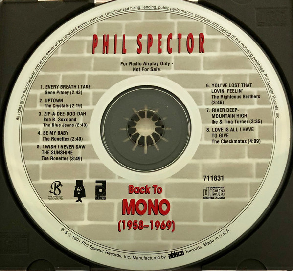フィル•スペクター　back to MONO 7枚組CD
