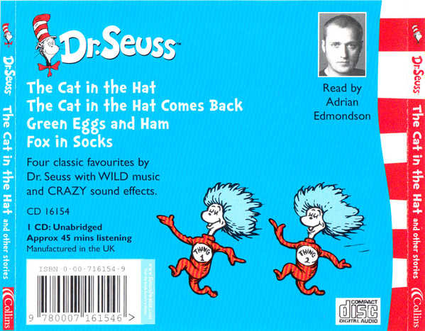 lataa albumi Download Dr Seuss Read By Adrian Edmondson - The Cat In The Hat And Other Stories album