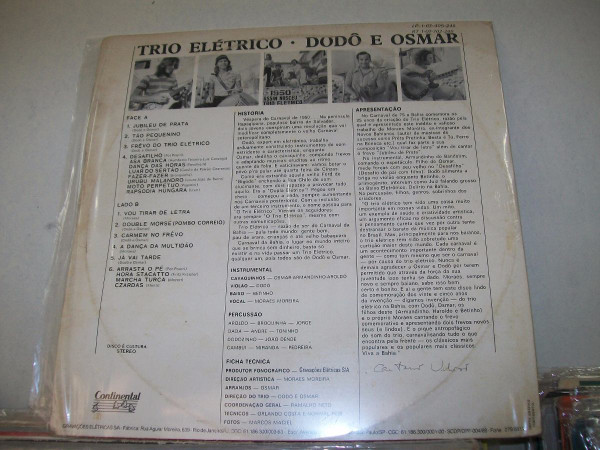 lataa albumi Armandinho E O Trio Elétrico Dodô & Osmar, Moraes Moreira - Jubileu de Prata
