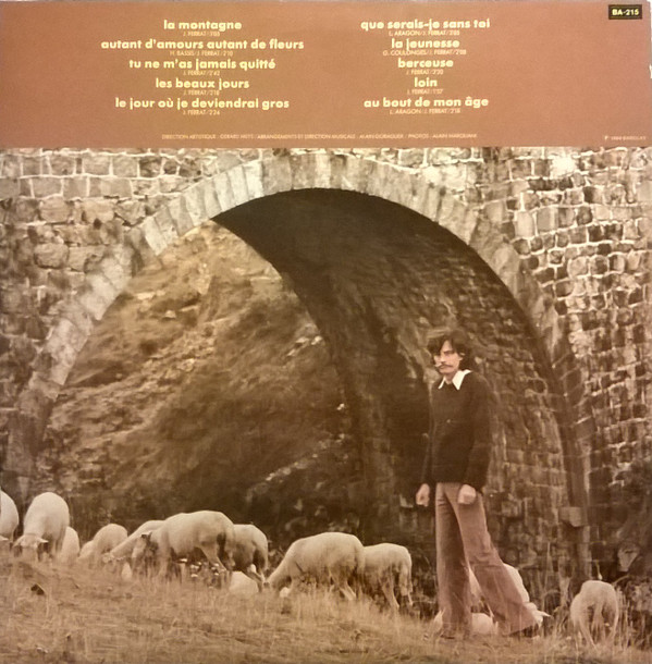 last ned album Download Jean Ferrat - 3 La Montagne 1964 album