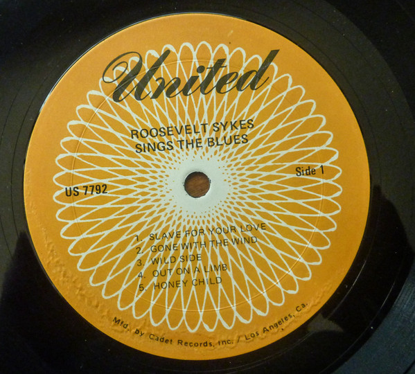télécharger l'album Roosevelt Sykes - Sings The Blues