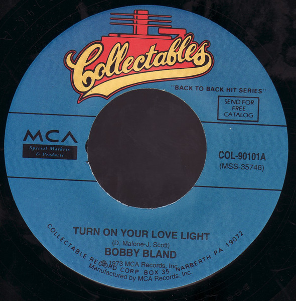 Bobby Bland – Turn On Your Love Light (1973, Vinyl) - Discogs