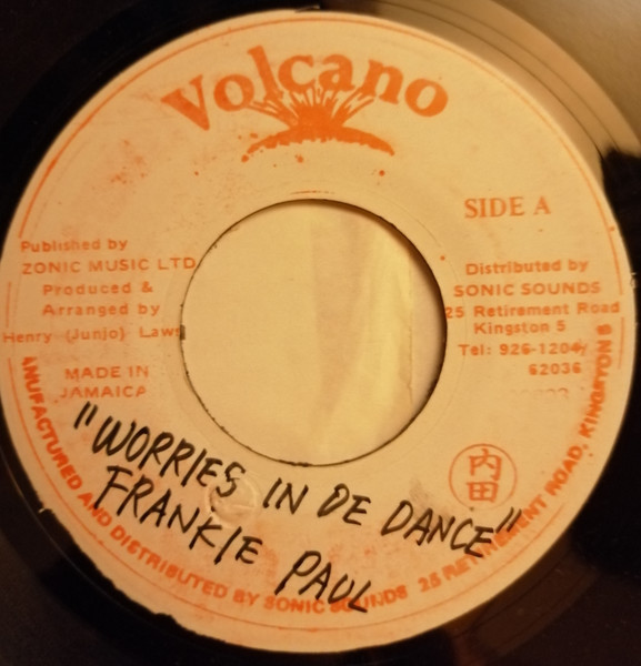 Frankie Paul – Worries In De Dance (Red Print, Vinyl) - Discogs