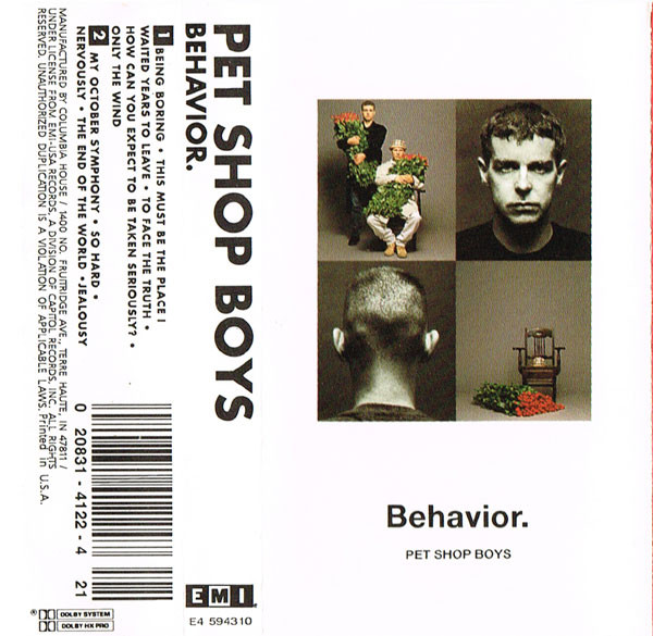Pet Shop Boys' 'Behaviour' 25 Years Later